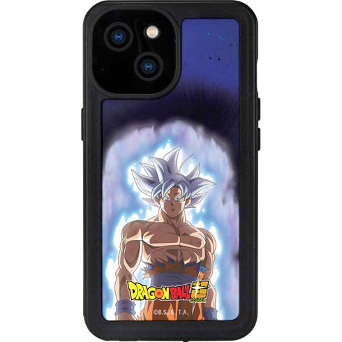 Dragon Ball Super Goku Ultra Instinct iPhone 15 Waterproof Case
